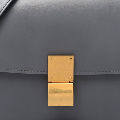 Celine Box Calfskin Medium Classic Box Flap Bag Light Charcoal 8 of 10