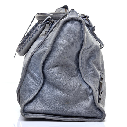 Balenciaga Agneau Classic Hardware Work Bleu Glacier 10 of 12