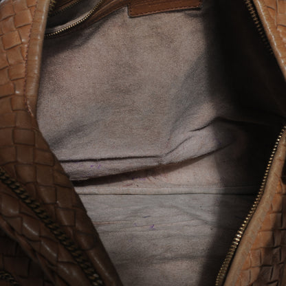 Bottega Veneta Woven Large Veneta Chain Hobo Noce 5 of 8