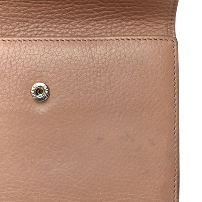 Gucci Deerskin Continental Flap Wallet Brown 20 of 26