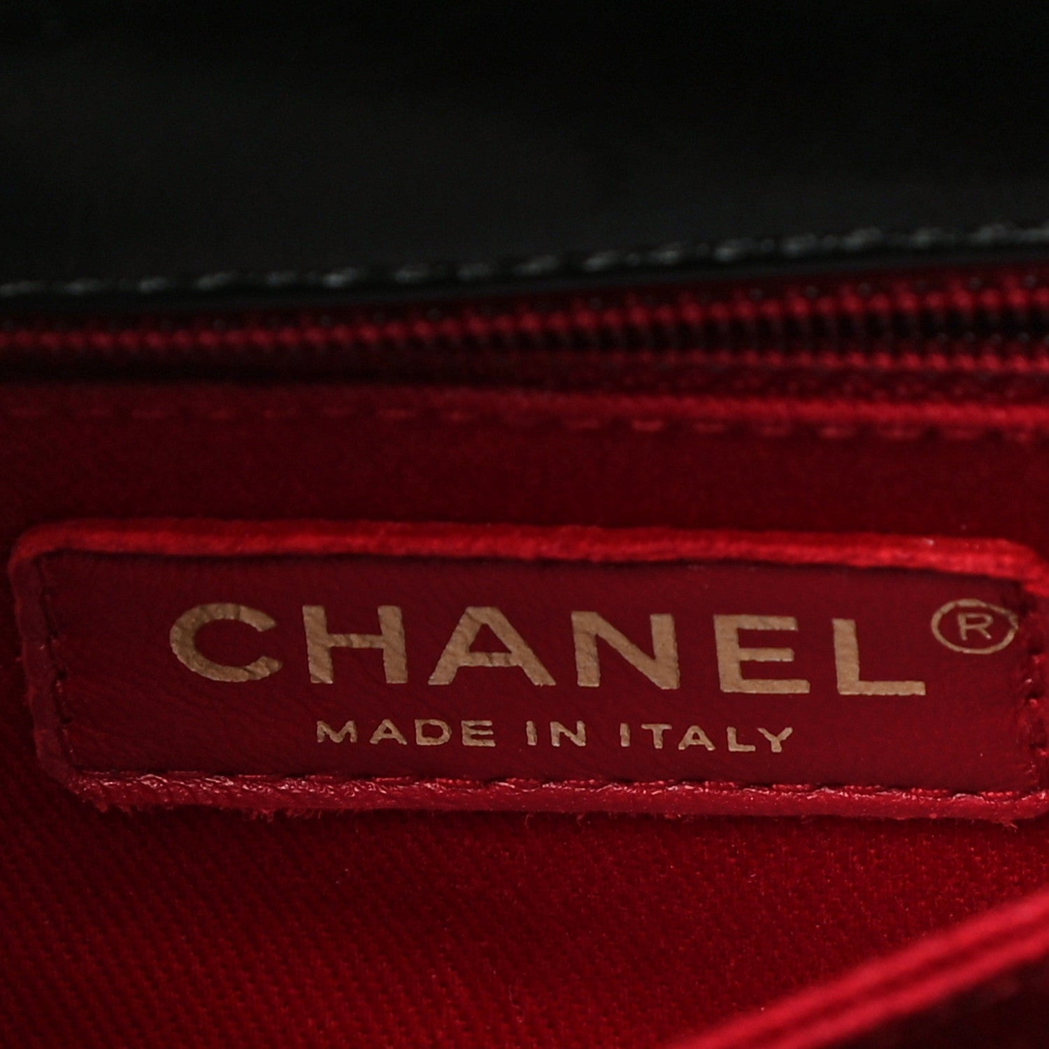 Chanel Aged Calfskin Chevron Quilted Mini Coco Handle Flap Black 6 of 11