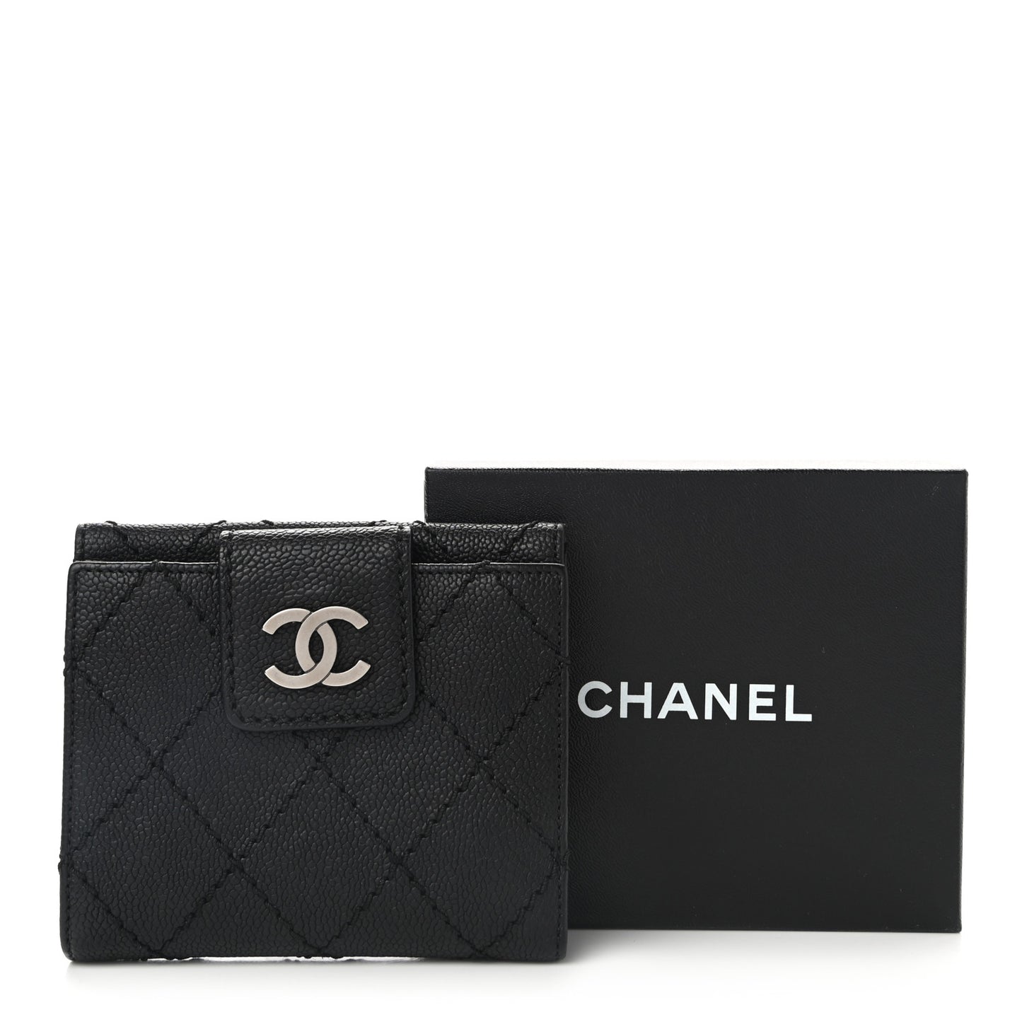 Caviar Outdoor Ligne French Wallet Black