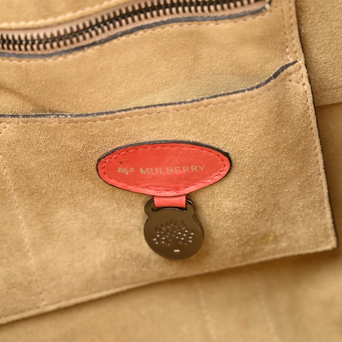 Natural Leather Bayswater Coral