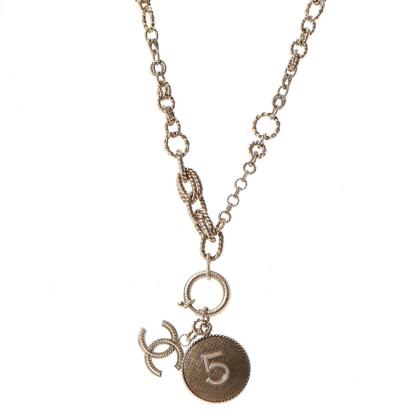 Chain N°5 CC Necklace Gold
