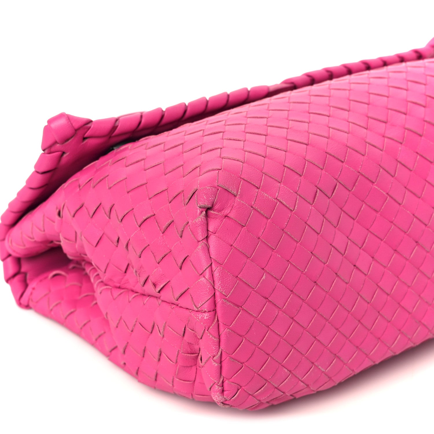 Bottega Veneta Nappa Intrecciato Large Olimpia Bag Rosa Shock 11 of 12