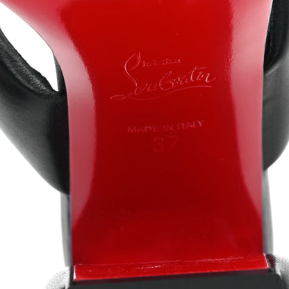 Christian Louboutin Nappa Inflama Sab 85 Sandals 37 Black 7 of 8