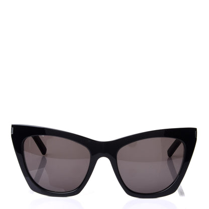 Saint Laurent New Wave SL214 Kate Cat Eye Sunglasses Black 2 of 4