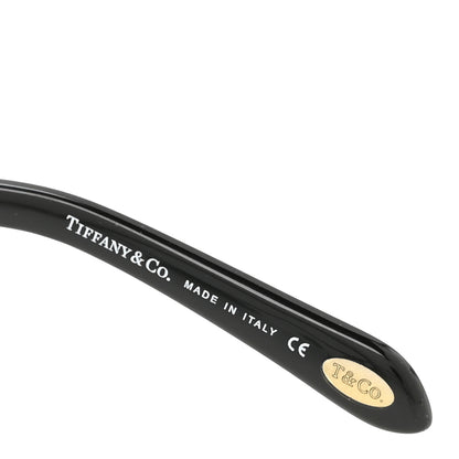 Tiffany Metal Crystal Shield TF3002-B Sunglasses Black 6 of 9