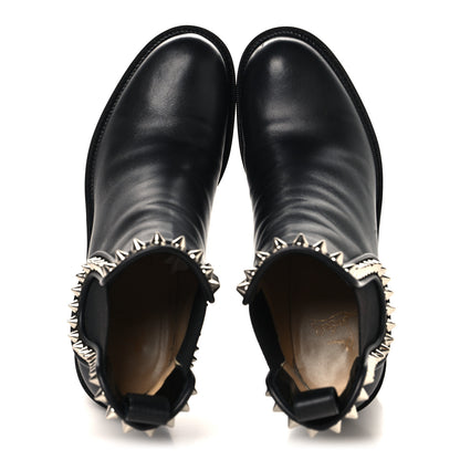 Christian Louboutin Nappa Spiked Capahutta 70 Chelsea Boots 40 Black 2 of 9