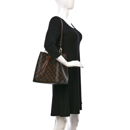 Louis Vuitton Monogram Neonoe MM Caramel 2 of 8