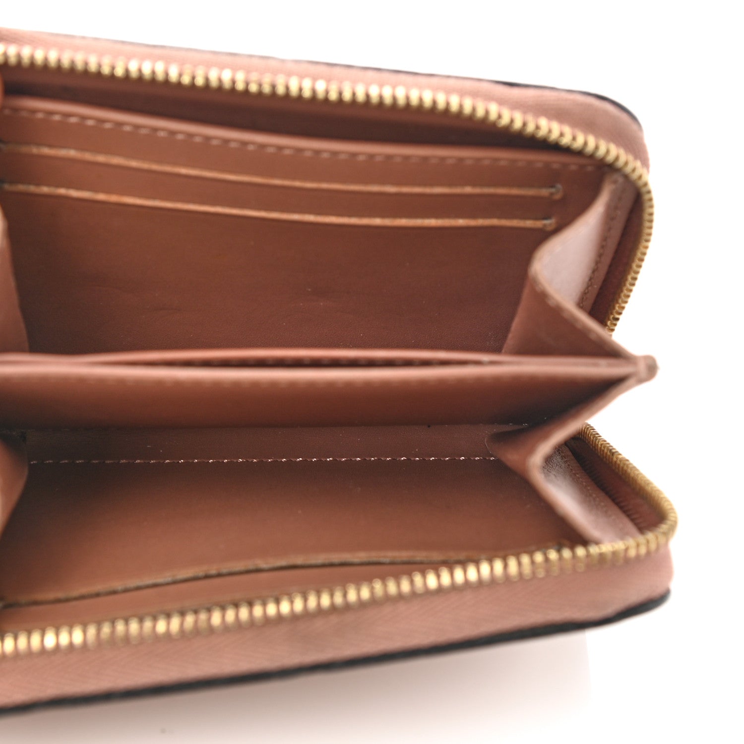 Louis Vuitton Vernis Zippy Coin Purse Rose Velours 5 of 8