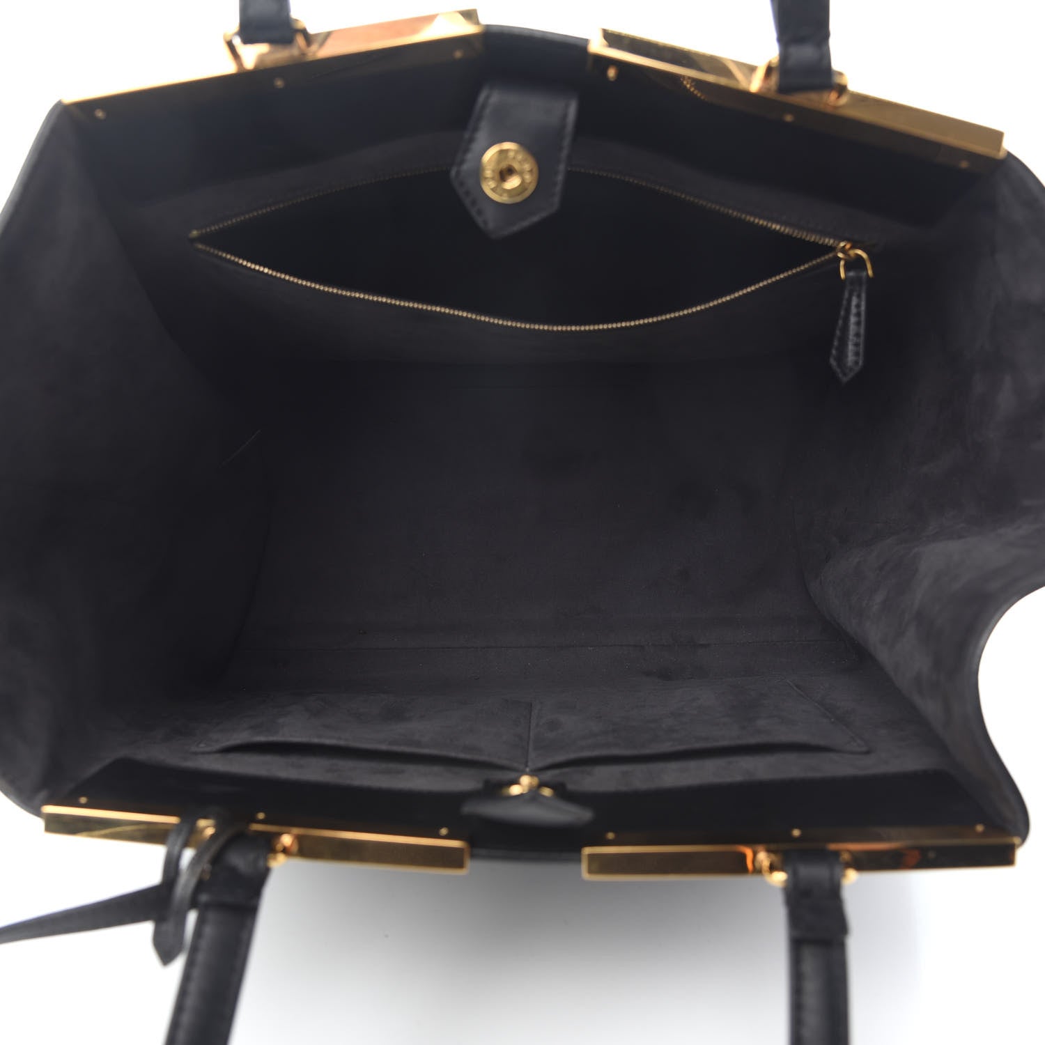 Fendi Vitello Elite Large 3Jours Tote Black 5 of 9