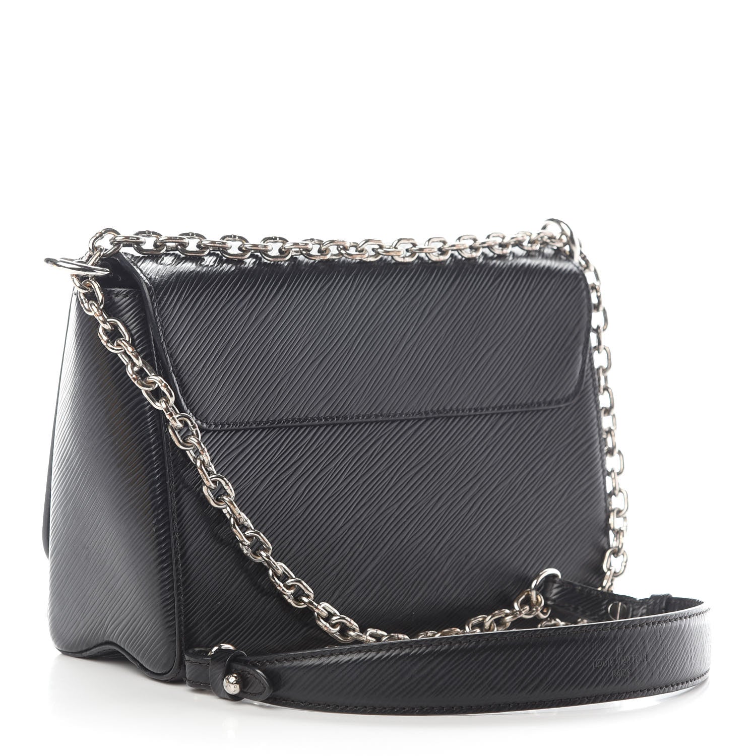 Louis Vuitton Epi Twist Shoulder Bag MM Black 3 of 13