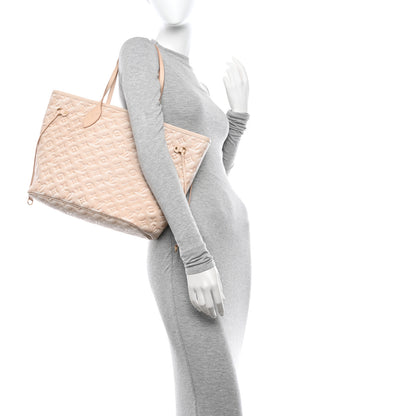 Louis Vuitton LOUIS VUITTON Empreinte Monogram Summer Stardust Neverfull MM Beige Clair 2 of 11