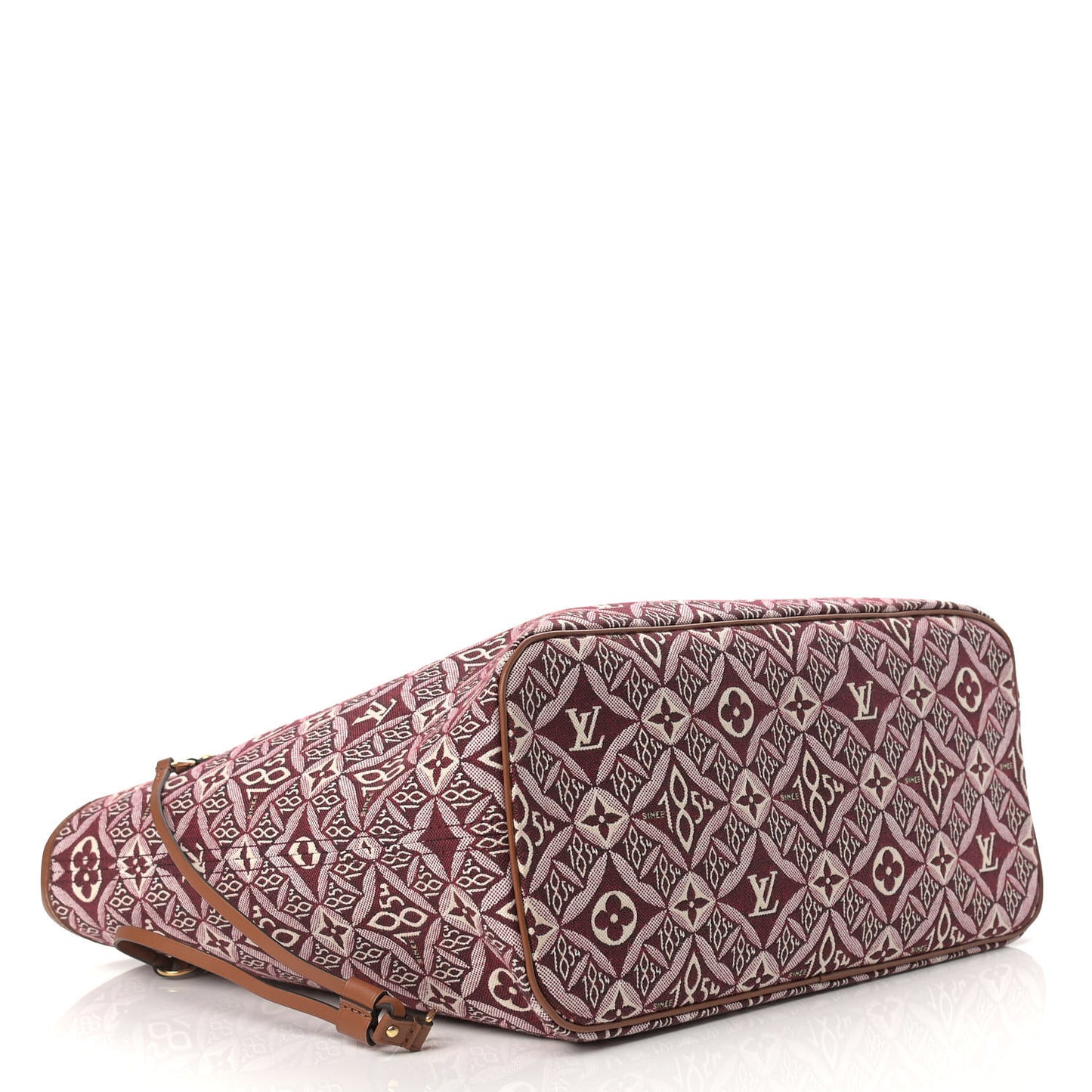 Jacquard Since 1854 Neverfull MM Bordeaux