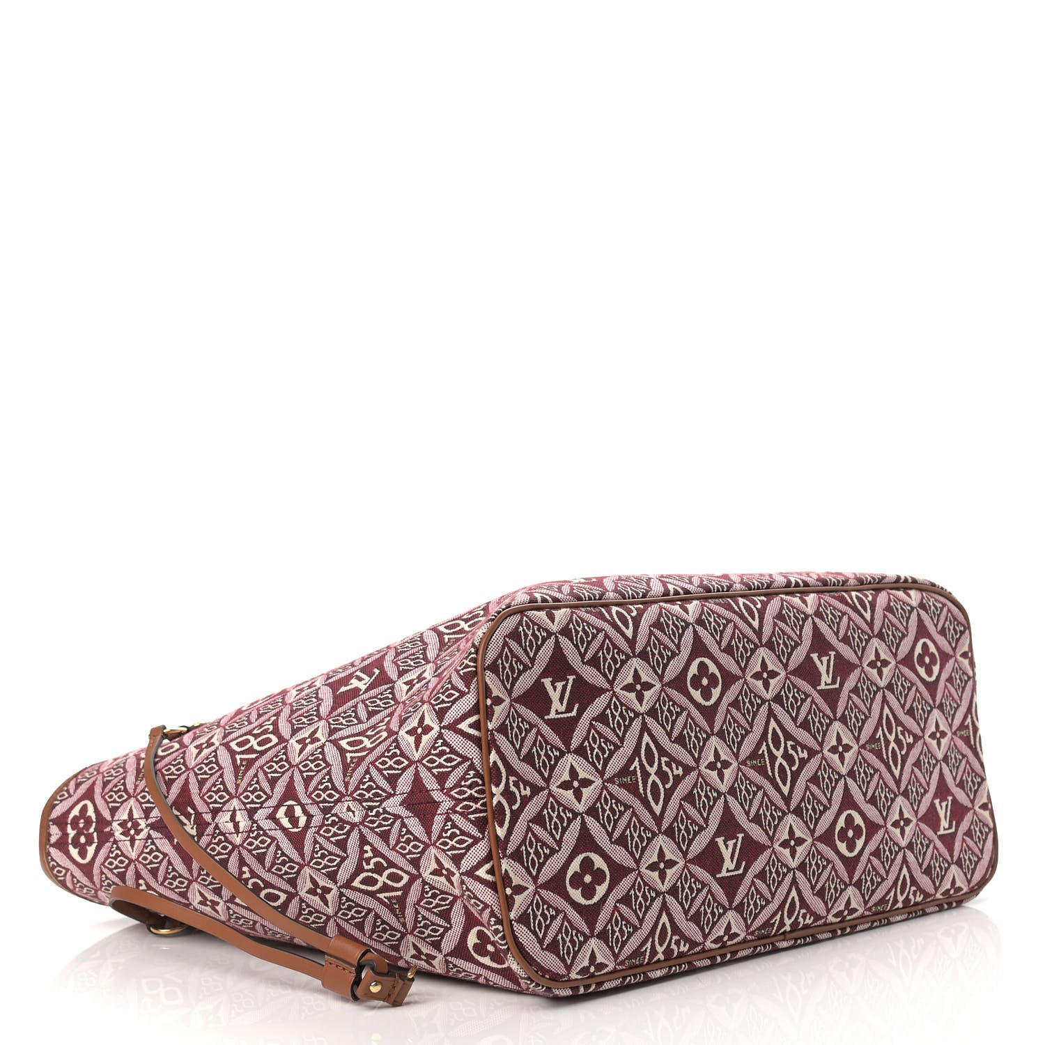 Louis Vuitton Jacquard Since 1854 Neverfull MM Bordeaux 3 of 8