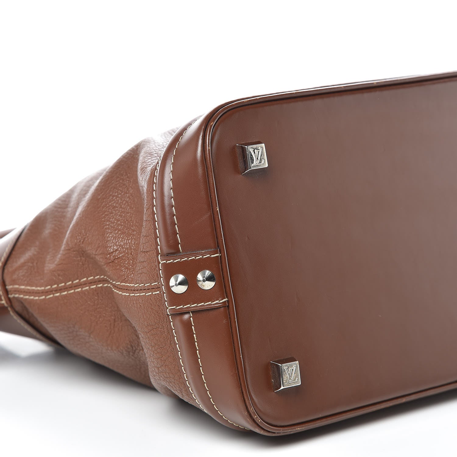 Louis Vuitton Suhali Lockit MM Sienne 8 of 12