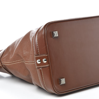 Louis Vuitton Suhali Lockit MM Sienne 8 of 12