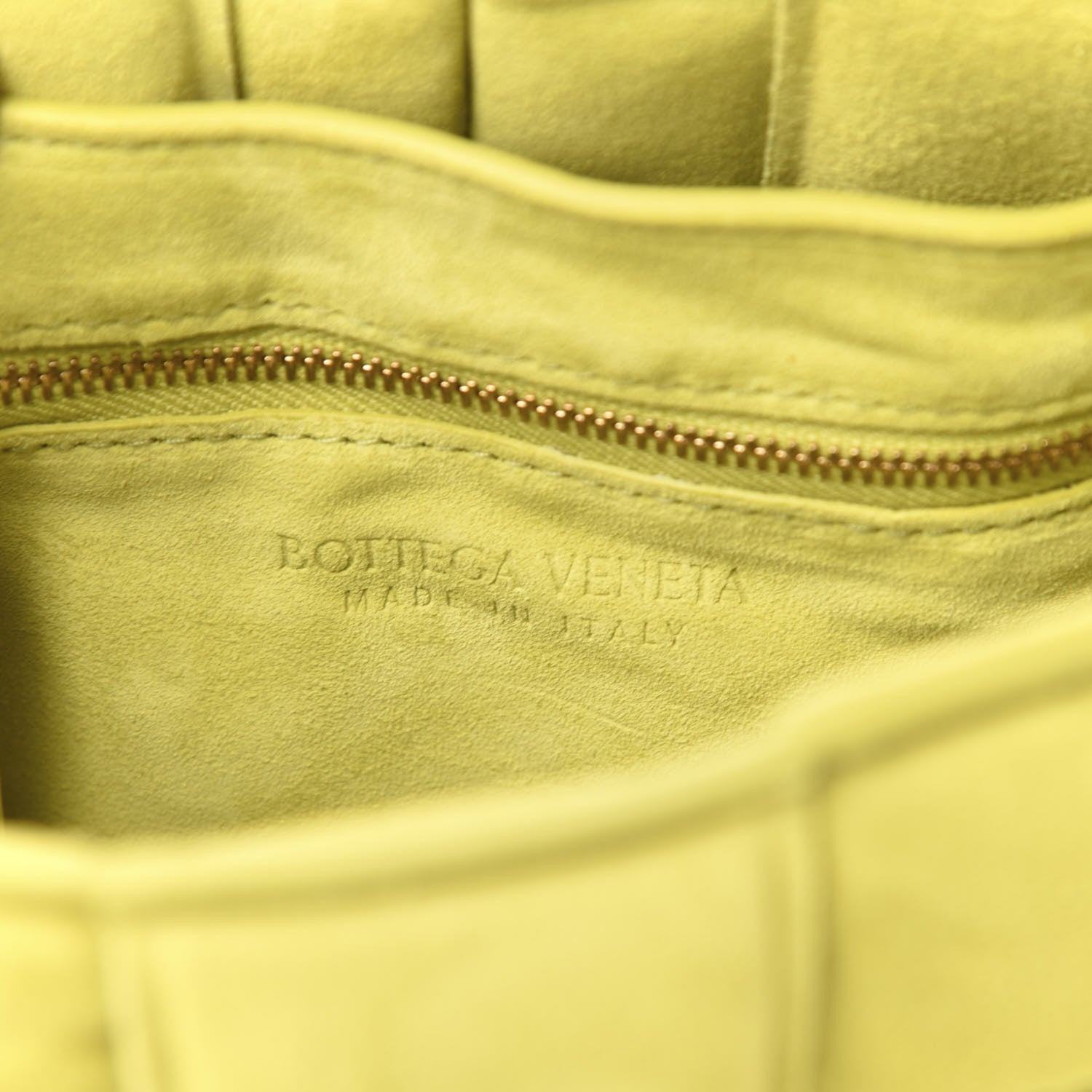 Bottega Veneta Suede Calfskin Maxi Intrecciato Padded Cassette Crossbody Bag Kiwi 6 of 9