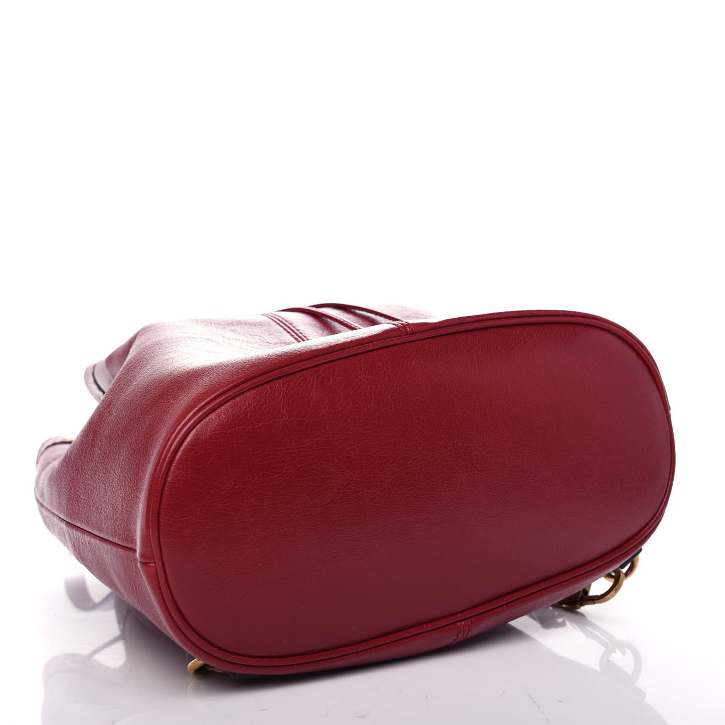 Piuma Lux Energy Medium Re(Belle) Convertible Bucket Bag Hibiscus Red