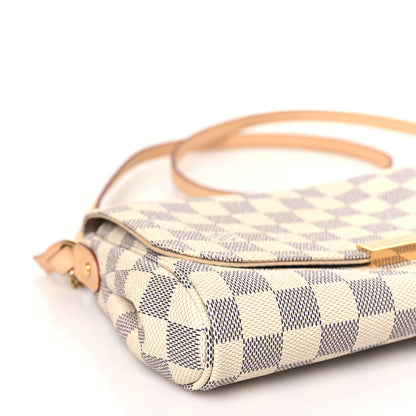 Louis Vuitton Damier Azur Favorite MM 8 of 10