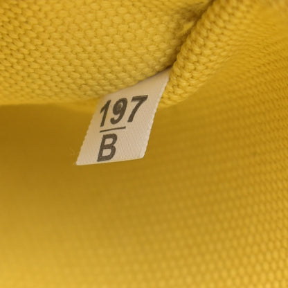 Prada Canvas Canapa Small Logo Tote Yellow 13 of 19