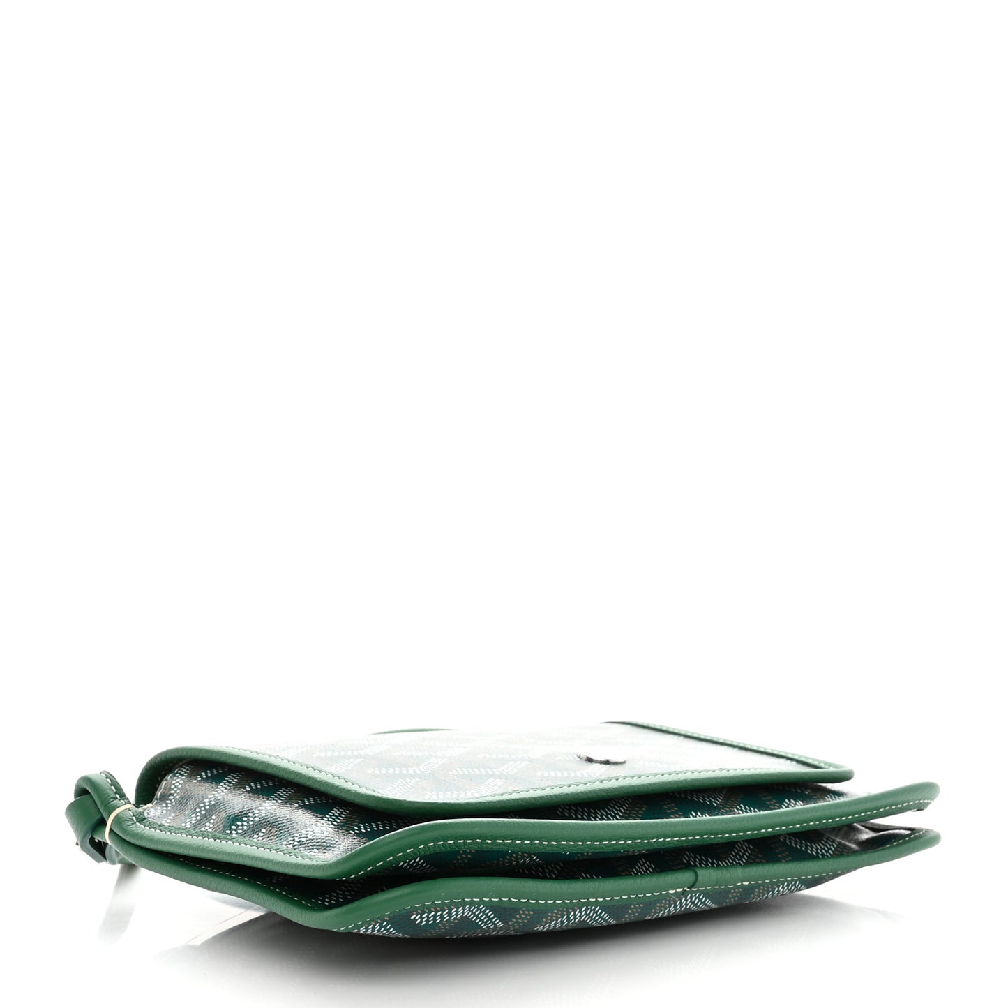 Goyardine Plumet Wallet Clutch Green