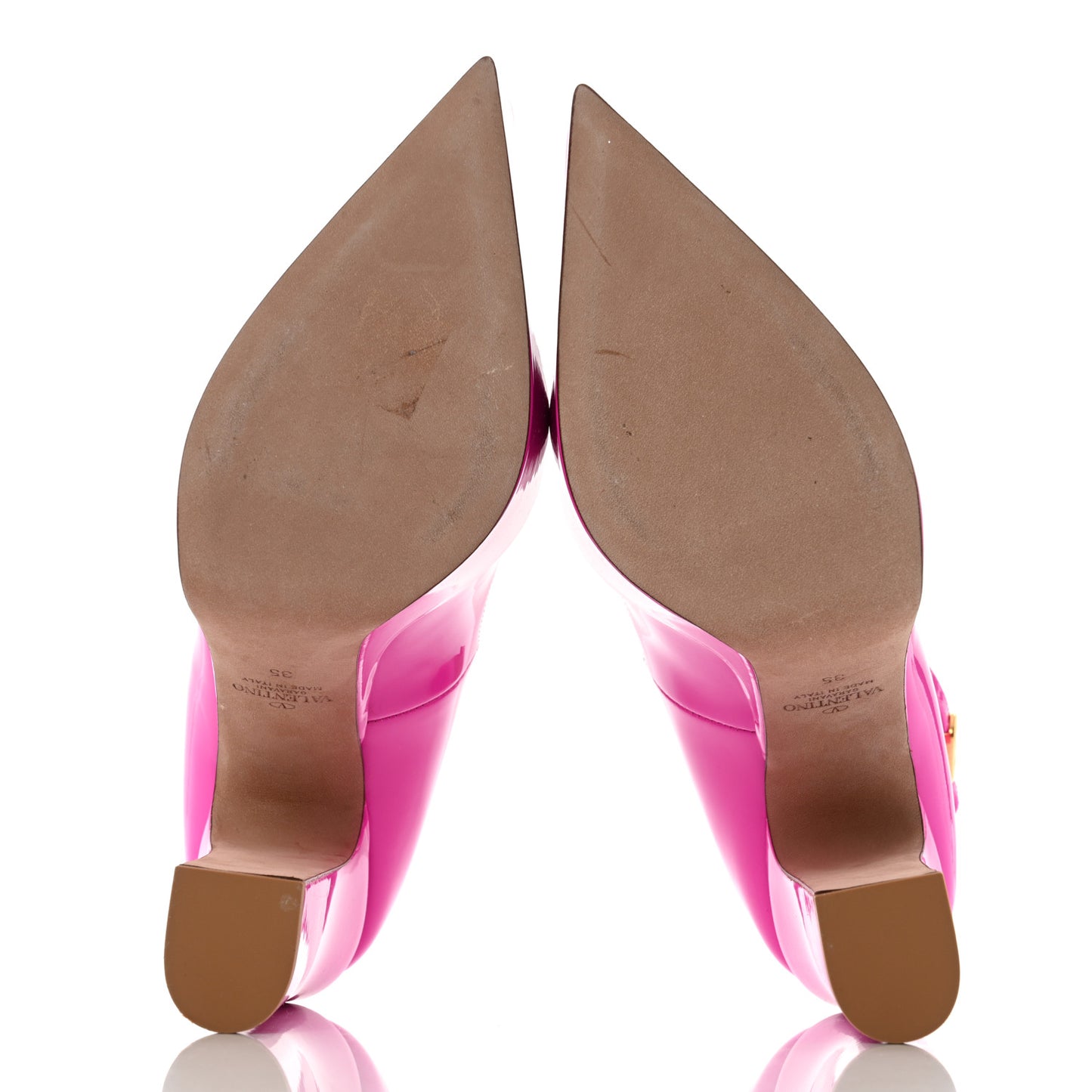 Patent Tan-Go 45/135mm Platform Pumps 35 Pink PP
