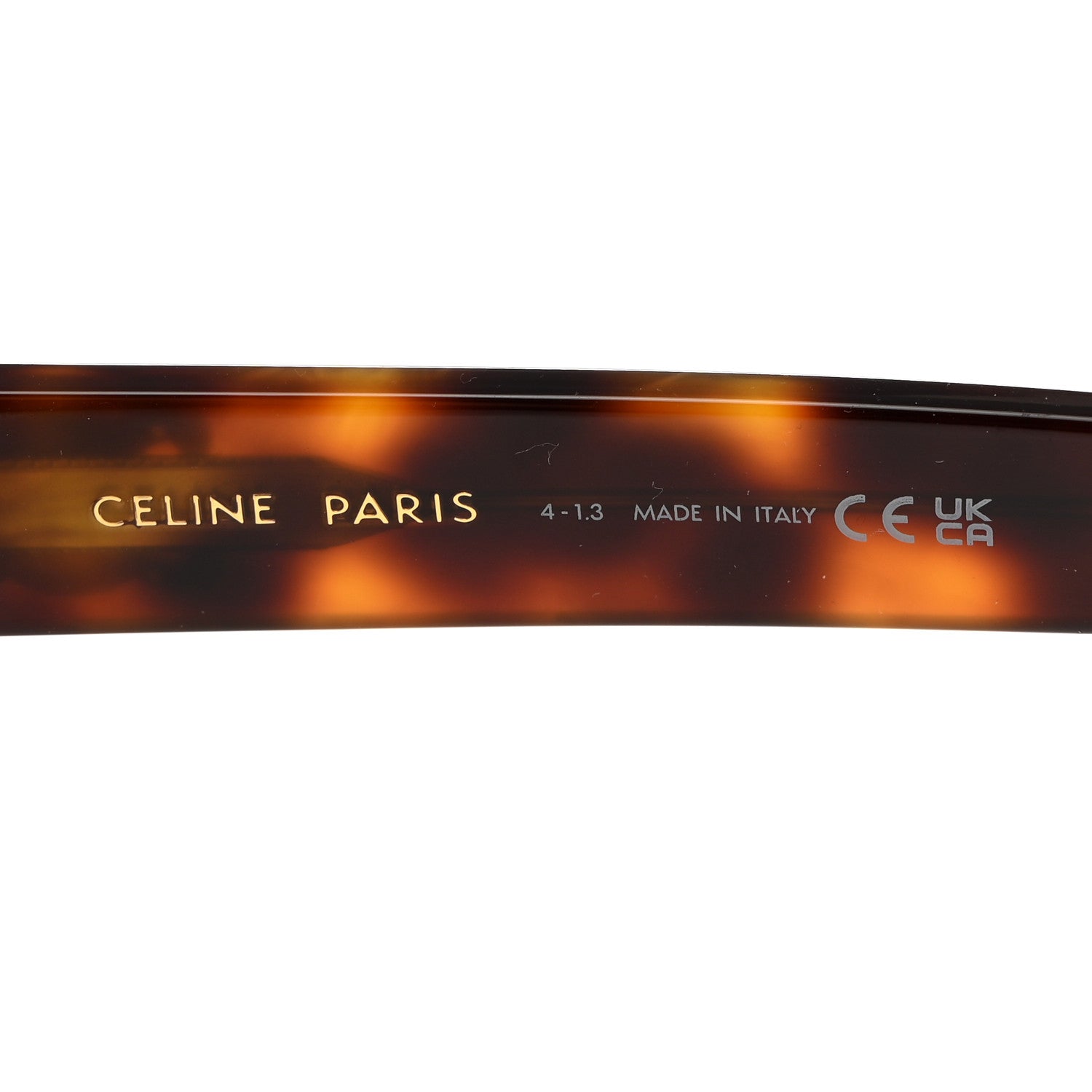 Celine Acetate Triomphe 01 Sunglasses CL 40194U Tortoise 6 of 7