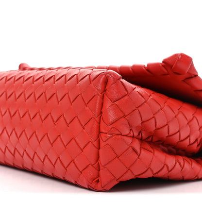 Bottega Veneta Nappa Intrecciato Baby Olimpia Shoulder Bag Vesuvio 9 of 9