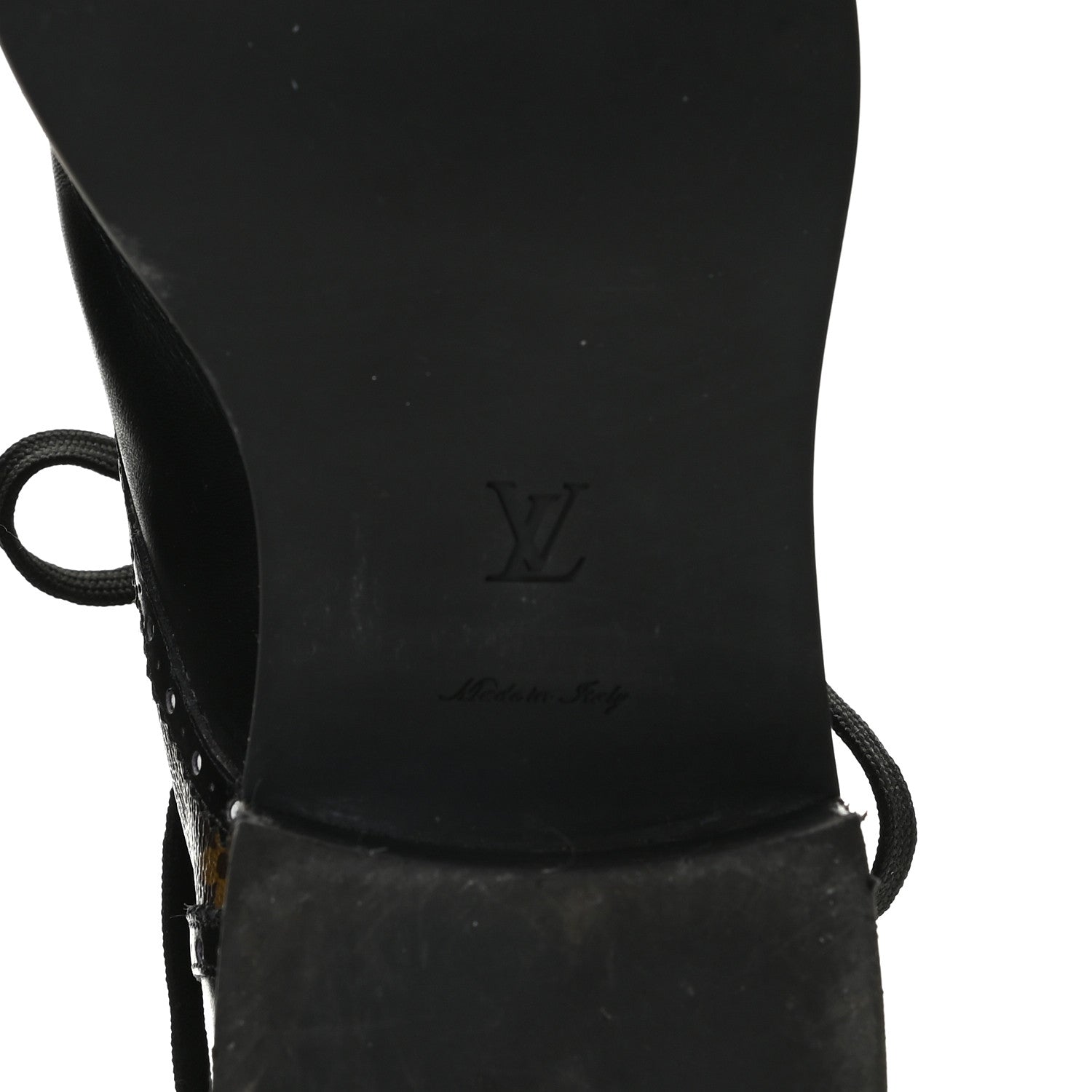 Louis Vuitton Calfskin Monogram Boyish Ranger Boots 40 Black 7 of 12