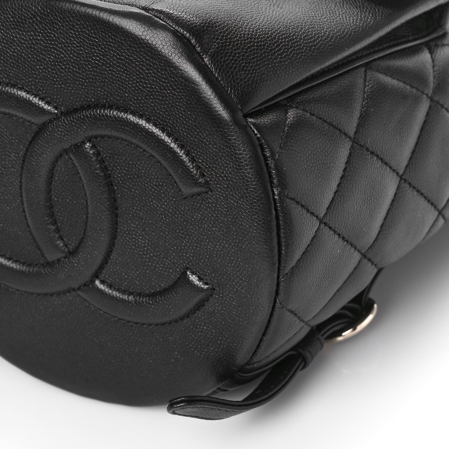 Chanel Caviar Quilted Pockets Backpack Black 8 of 8