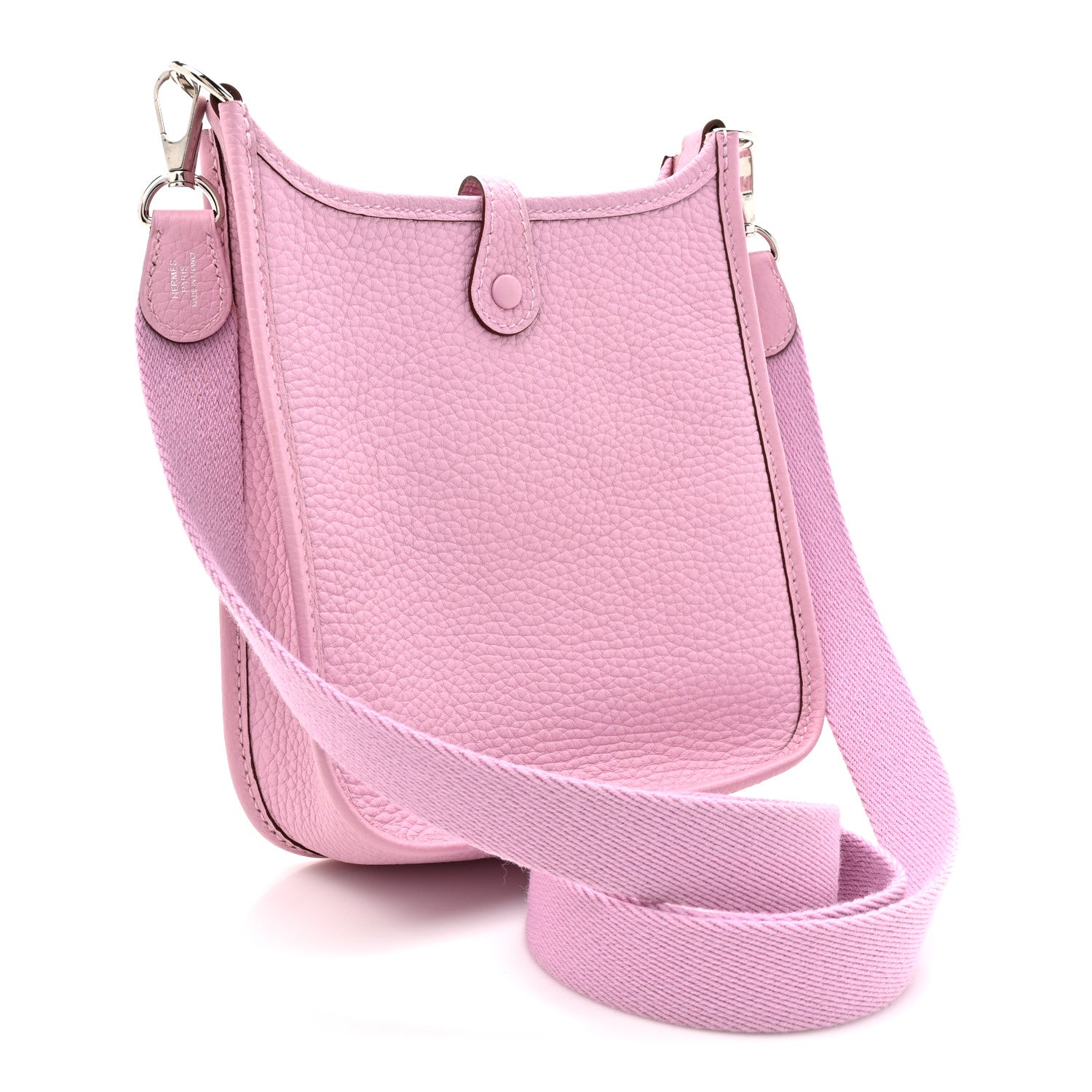 Hermes Taurillon Clemence Evelyne TPM Mauve Sylvestre 3 of 11