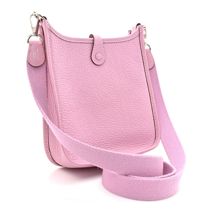 Hermes Taurillon Clemence Evelyne TPM Mauve Sylvestre 3 of 11