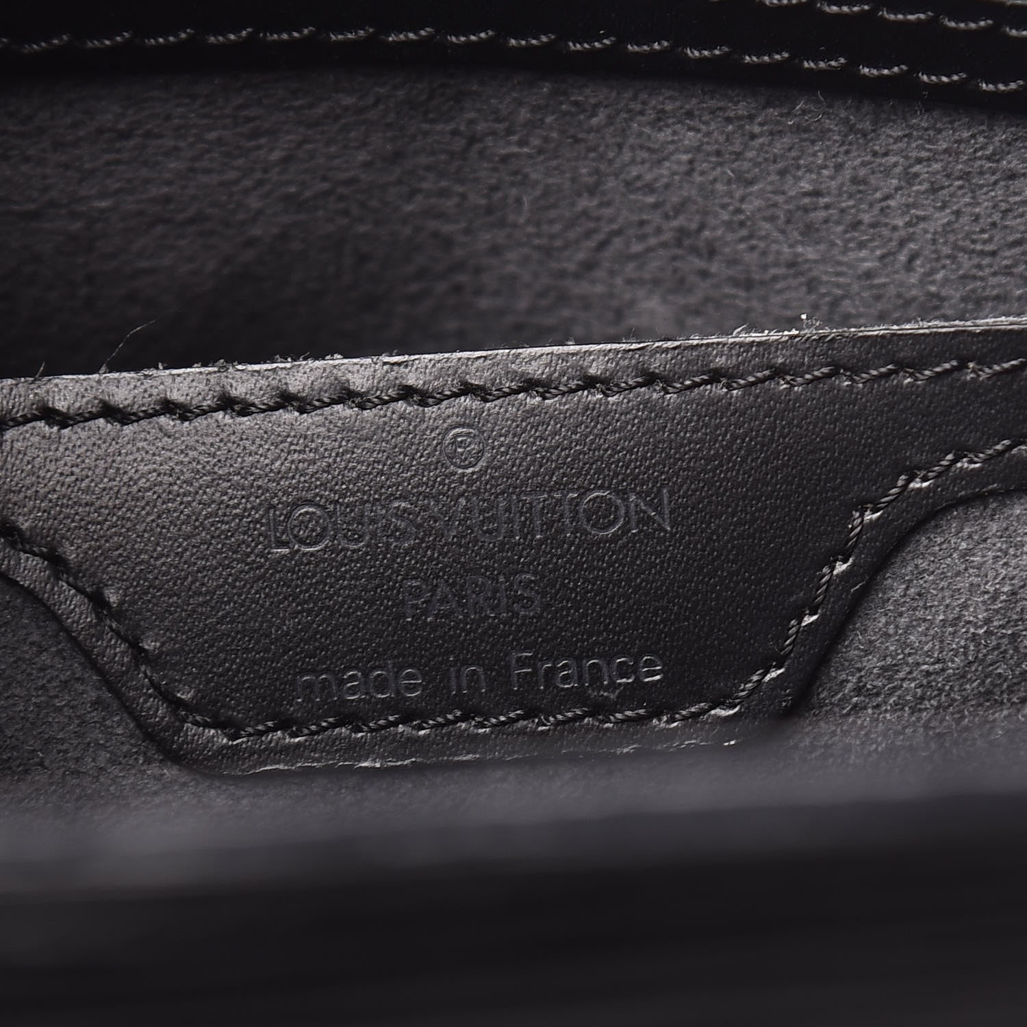 Louis Vuitton Epi Saint Jacques PM Black 8 of 18