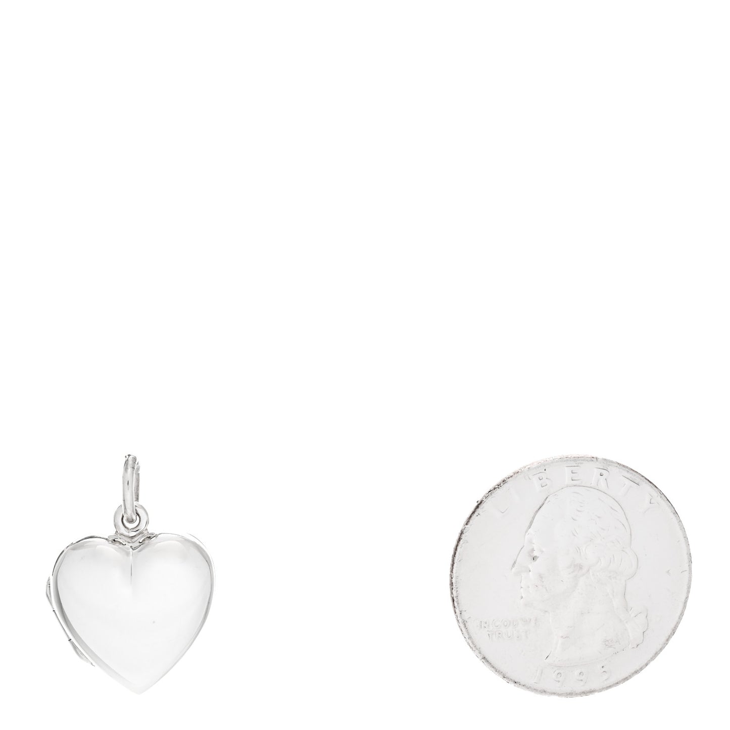 Sterling Silver Heart Locket Pendant