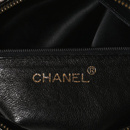 Chanel Patent Quilted Tassel Camera Case Black 6 of 11