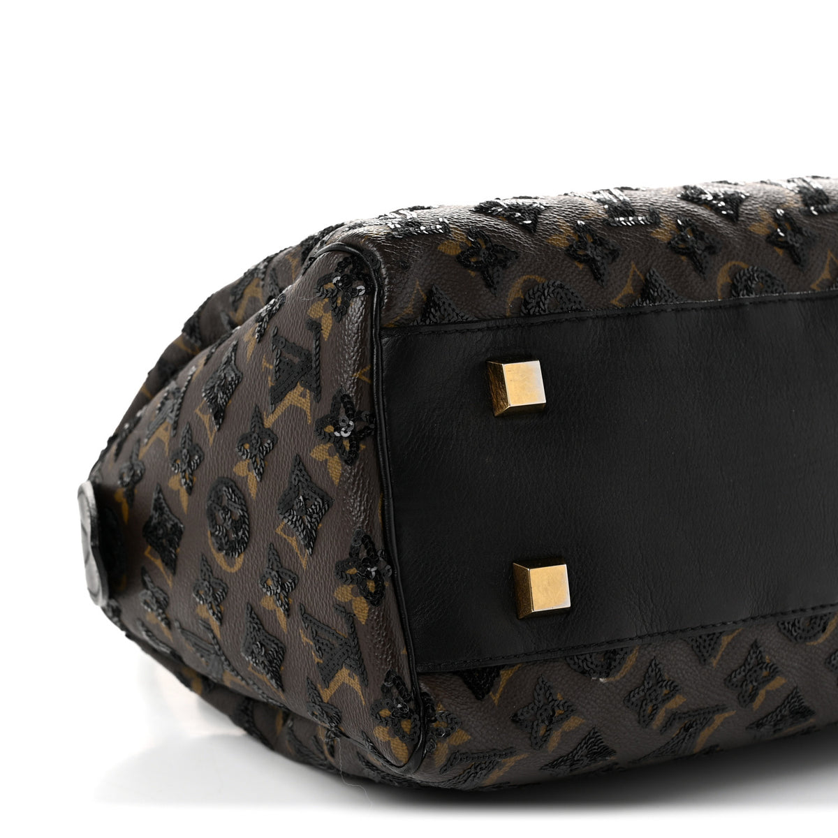 Louis Vuitton Monogram Sequins Eclipse Speedy 28 Black 8 of 9