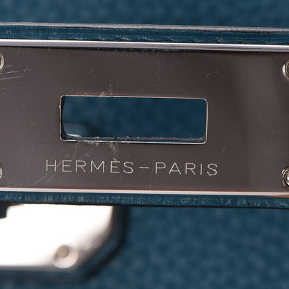 Hermes Taurillon Clemence JPG Shoulder Birkin II 42 Cobalt 9 of 32