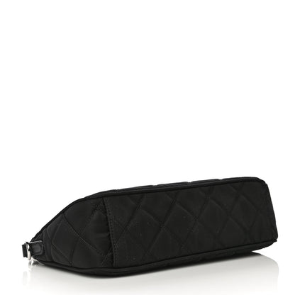 Prada Nylon Tessuto Impuntu Quilted Crossbody Bag Black 4 of 9