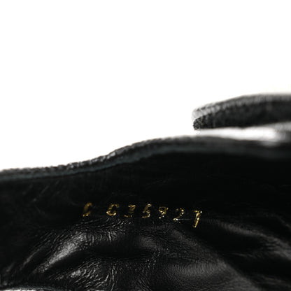 Chanel Grained Calfskin Velcro Dad Sandals 39.5 Black 9 of 11