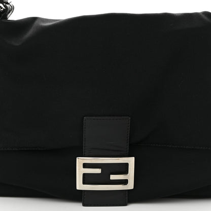 Fendi Neoprene Mama Baguette Black 7 of 9