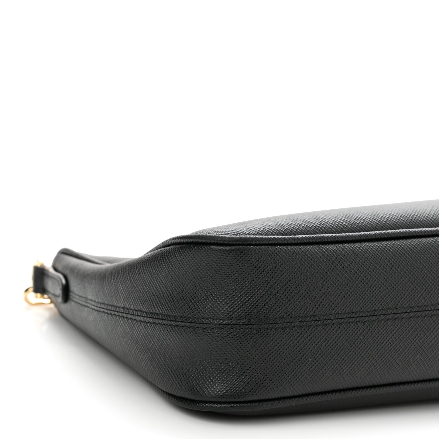 Saffiano Lux Re-Edition 2005 Shoulder Bag Black