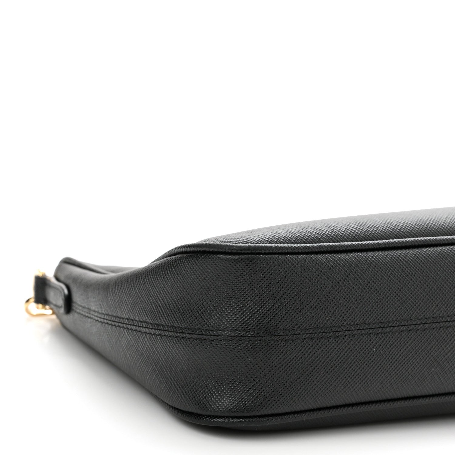 Prada Saffiano Lux Re-Edition 2005 Shoulder Bag Black 8 of 9