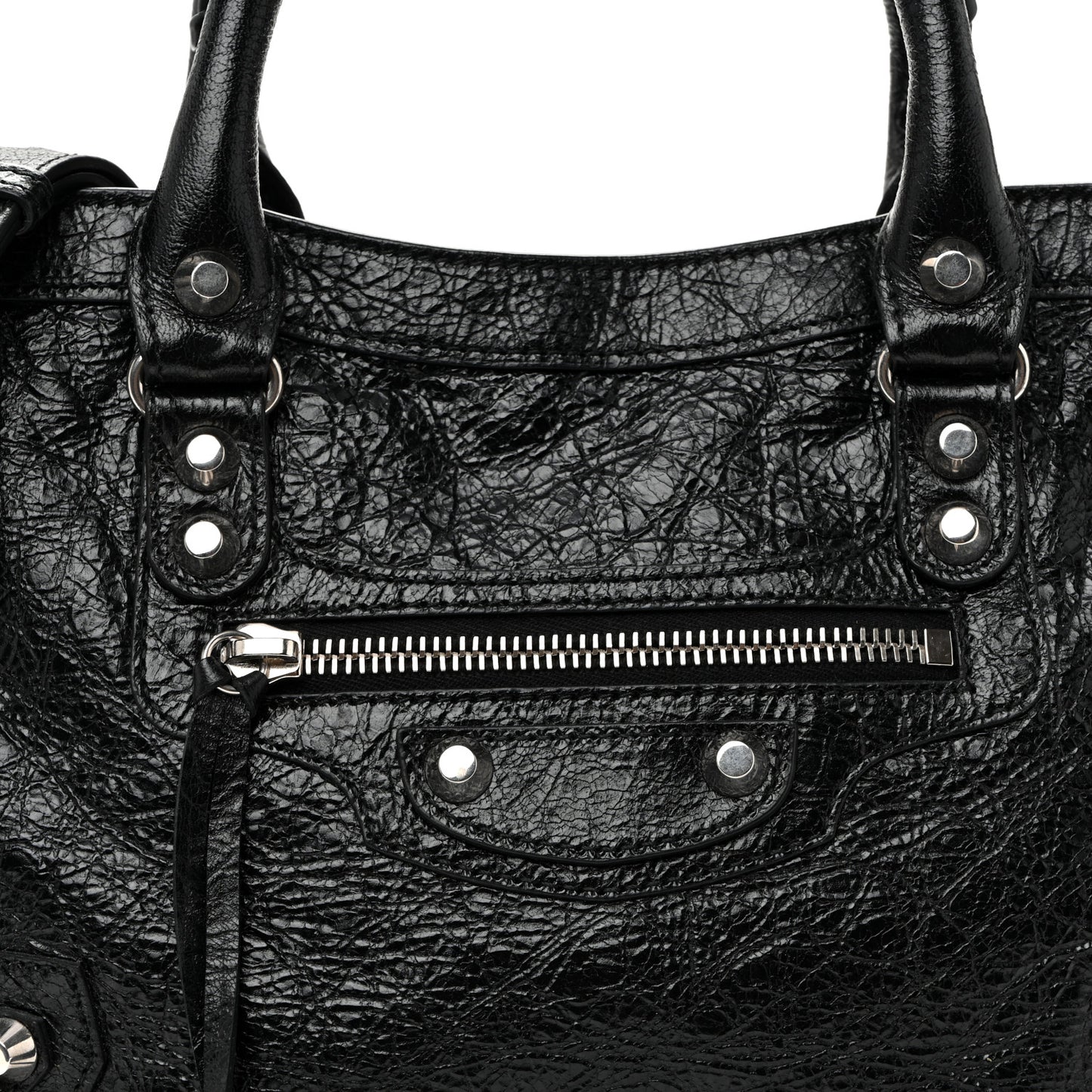 Agneau Arena Silver Hardware Small Le City Black