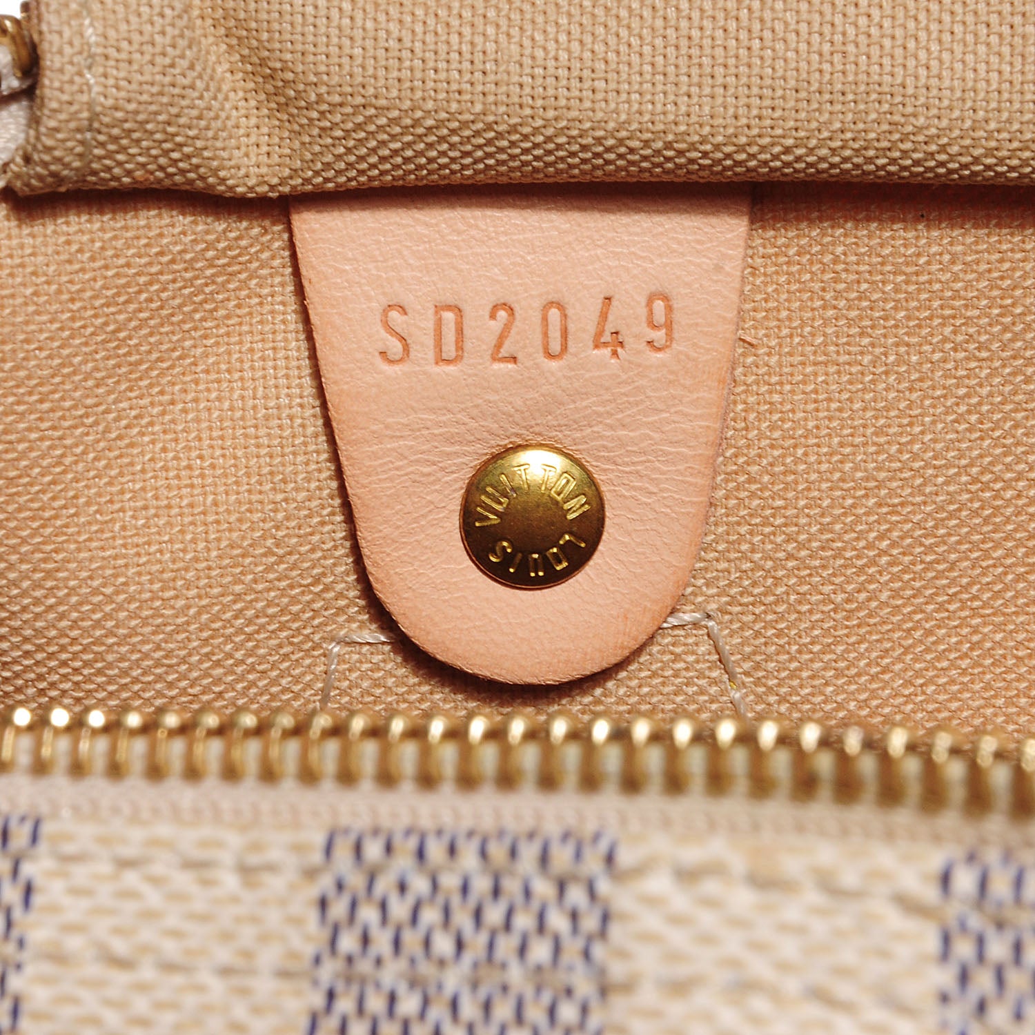 Louis Vuitton Damier Azur Speedy 30 7 of 7