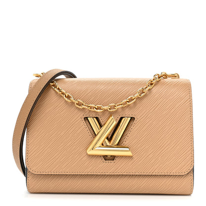Louis Vuitton Epi Twist Shoulder Bag MM Camel 2 of 10