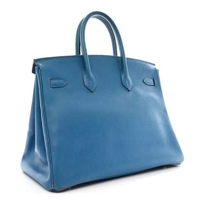 Hermes Courchevel Birkin 35 Mykonos 3 of 13