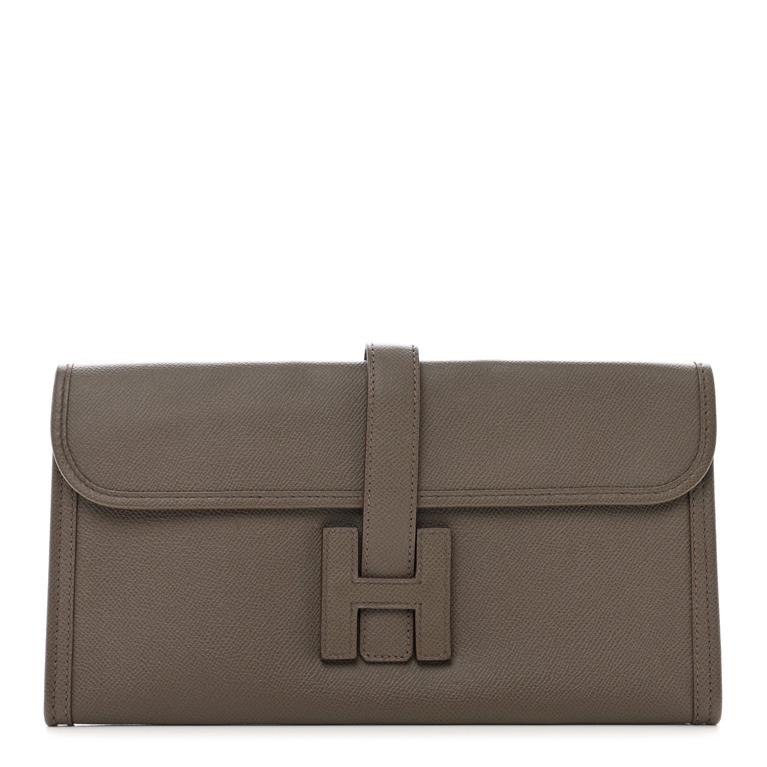 Hermes Epsom Jige Elan 29 Clutch Etain 1 of 7