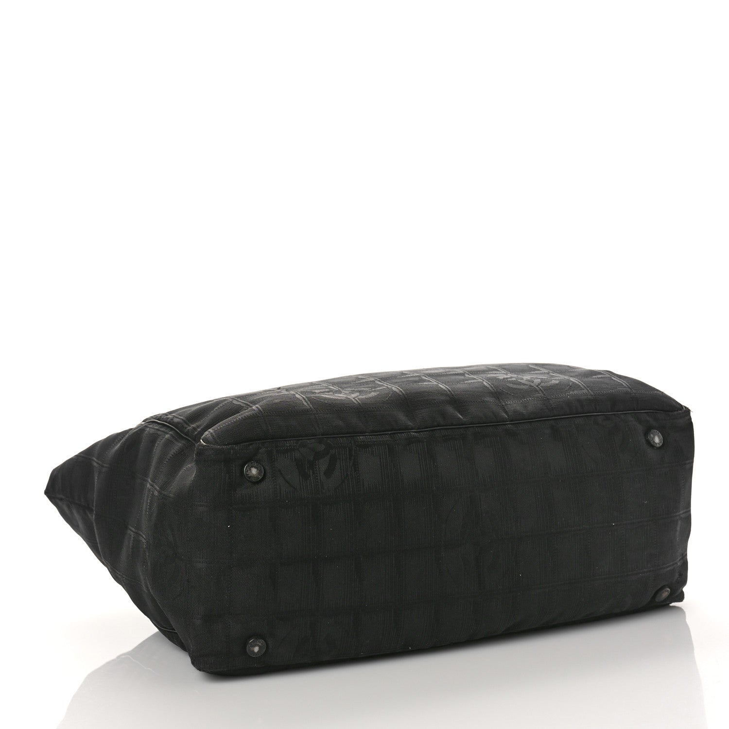 Chanel Nylon Medium Travel Tote Black 4 of 14